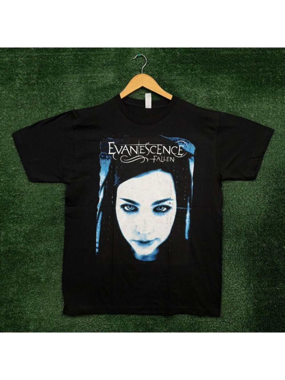 Evanescence Fallen Gothic Metal Band T-Shirt Size Large